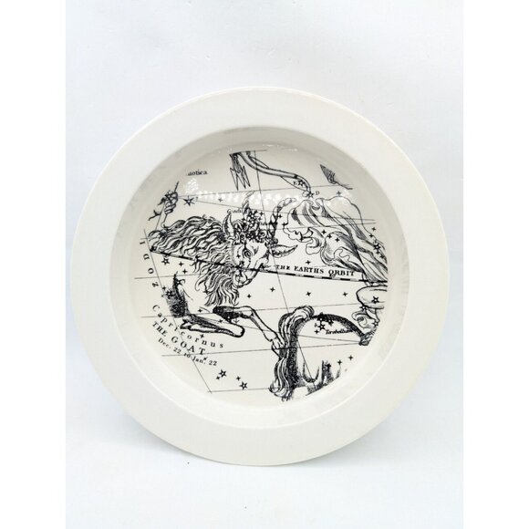 Capricorn Astrology by Iroquois Ceramic Bowl  MCM Vintage Zodiac Mod 9.45" - Picture 1 of 15
